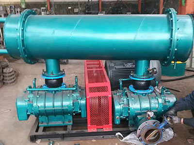 雙極串聯(lián)高壓羅茨鼓風(fēng)機(jī)圖片1